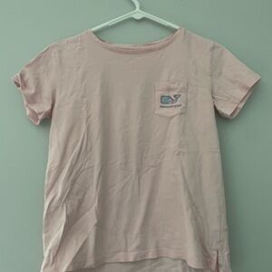 Vineyard Vines Soft Pink Tee
